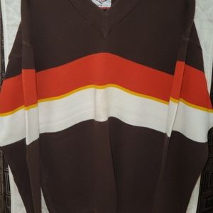 Massive Brand V Neck Sweater